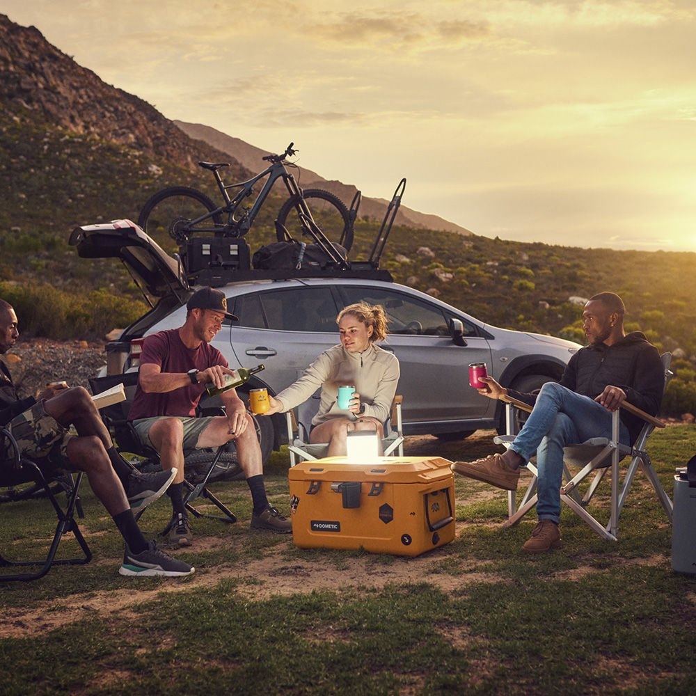 Dometic GO Area Camp Light LED Lantern 8-Colour 400 Lumens with Bluetooth and Powerbank