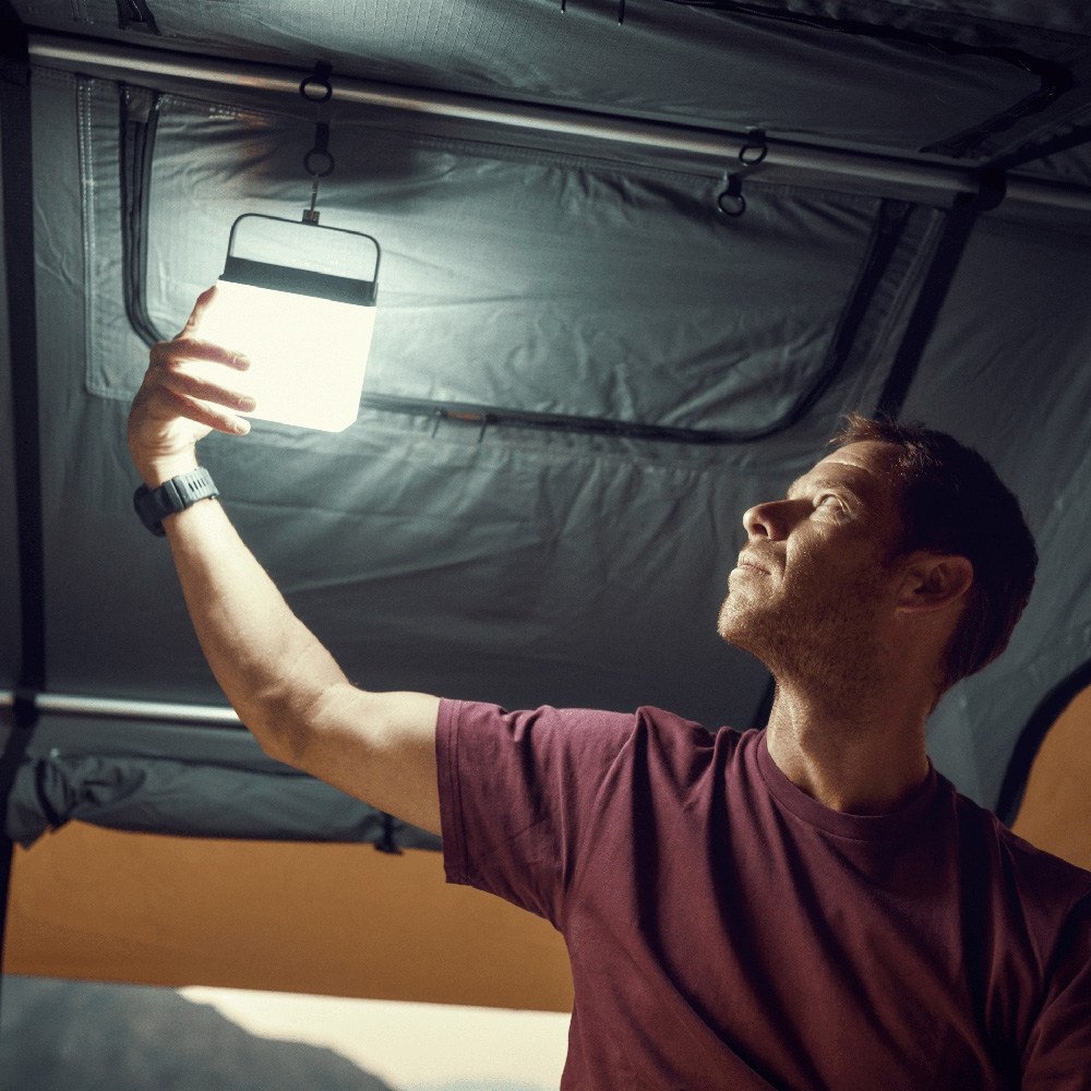 Dometic GO Area Camp Light LED Lantern 8-Colour 400 Lumens with Bluetooth and Powerbank