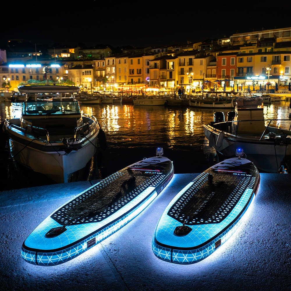 Aqua Marina GLOW All-Around Inflatable Stand Up Paddle Board 10ft 4in Glow-In-The-Dark