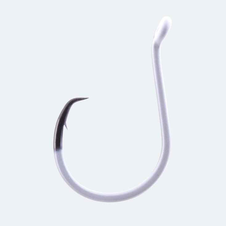 BKK Heavy Circle Hooks Glow #1 Qty 10