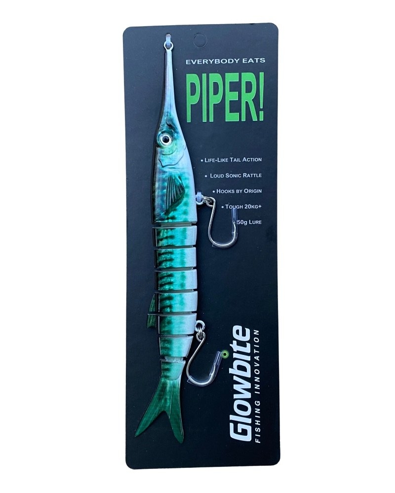 Glowbite Piper Glide Bait 240mm 50g Green