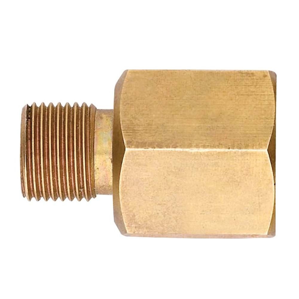 Gasmate GM022 Hose Outlet Adaptor 1/4in BSP Male to 3/8in SAE Female