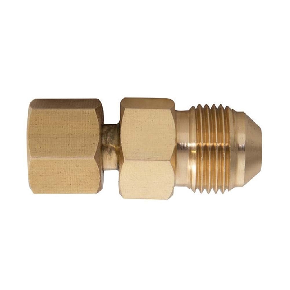 Gasmate GM023 Hose Outlet Adaptor 3/8in SAE to 1/4in BSP Female