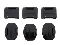 GoPro Flat and Curved Adhesive Mounts Thumbnail GoPro Flat and Curved Adhesive Mounts