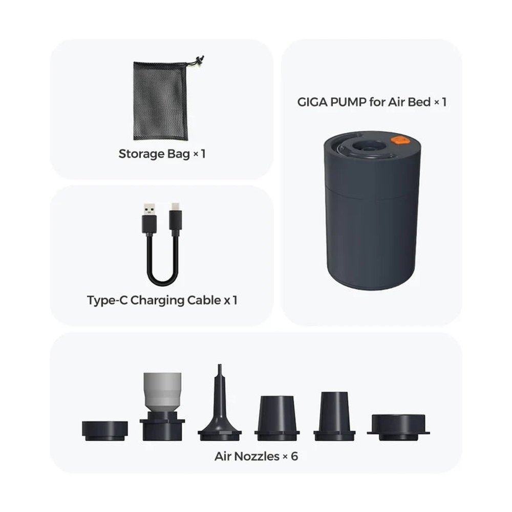 Quest Mighty Pump Rechargeable Electric Air Pump 