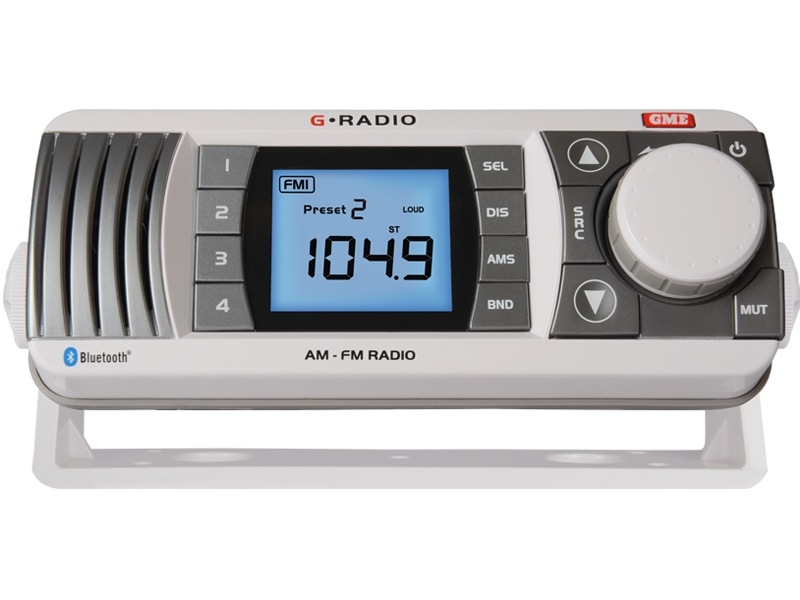 GME GR300BT AM/FM Bluetooth Marine Radio