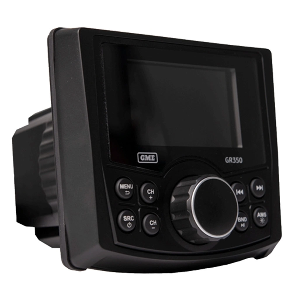 GME GR350BTB Bluetooth AM/FM Marine Stereo Black GME GR350BTB Bluetooth AM/FM Marine Stereo Black
