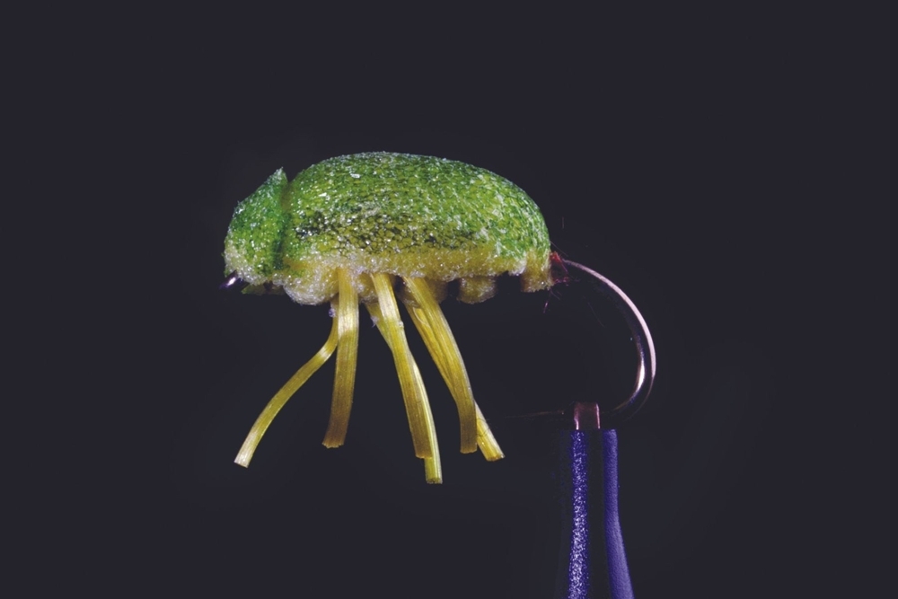 Manic Tackle Project Great Lake Gum Beetle Dry Fly #8