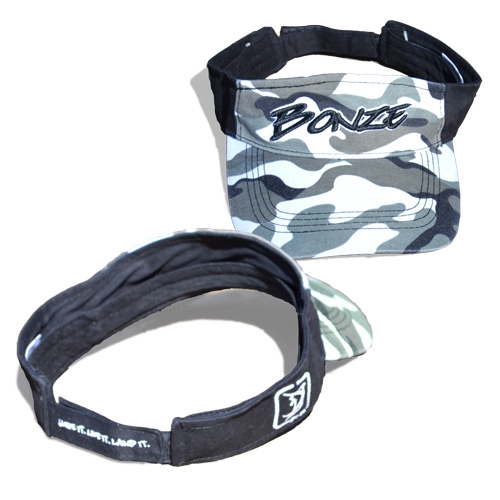 Bonze Visor Green Camo