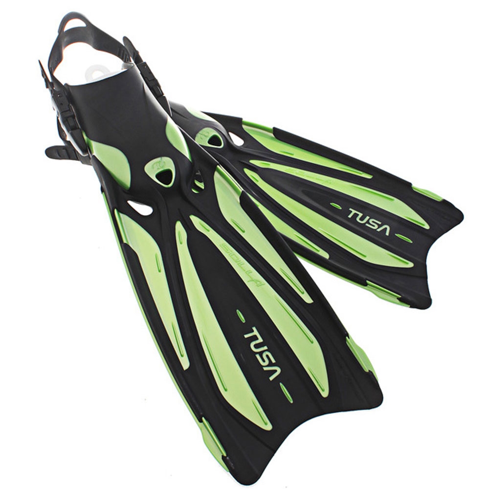 TUSA Solla ForcElast Tech Fins Siesta Green S