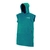 Aqualine Adult Hooded Poncho / Towel Green S