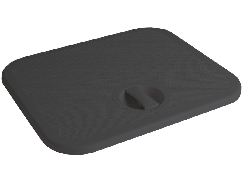 So-Pac Plastic Boat Access Hatch Dark Grey Medium
