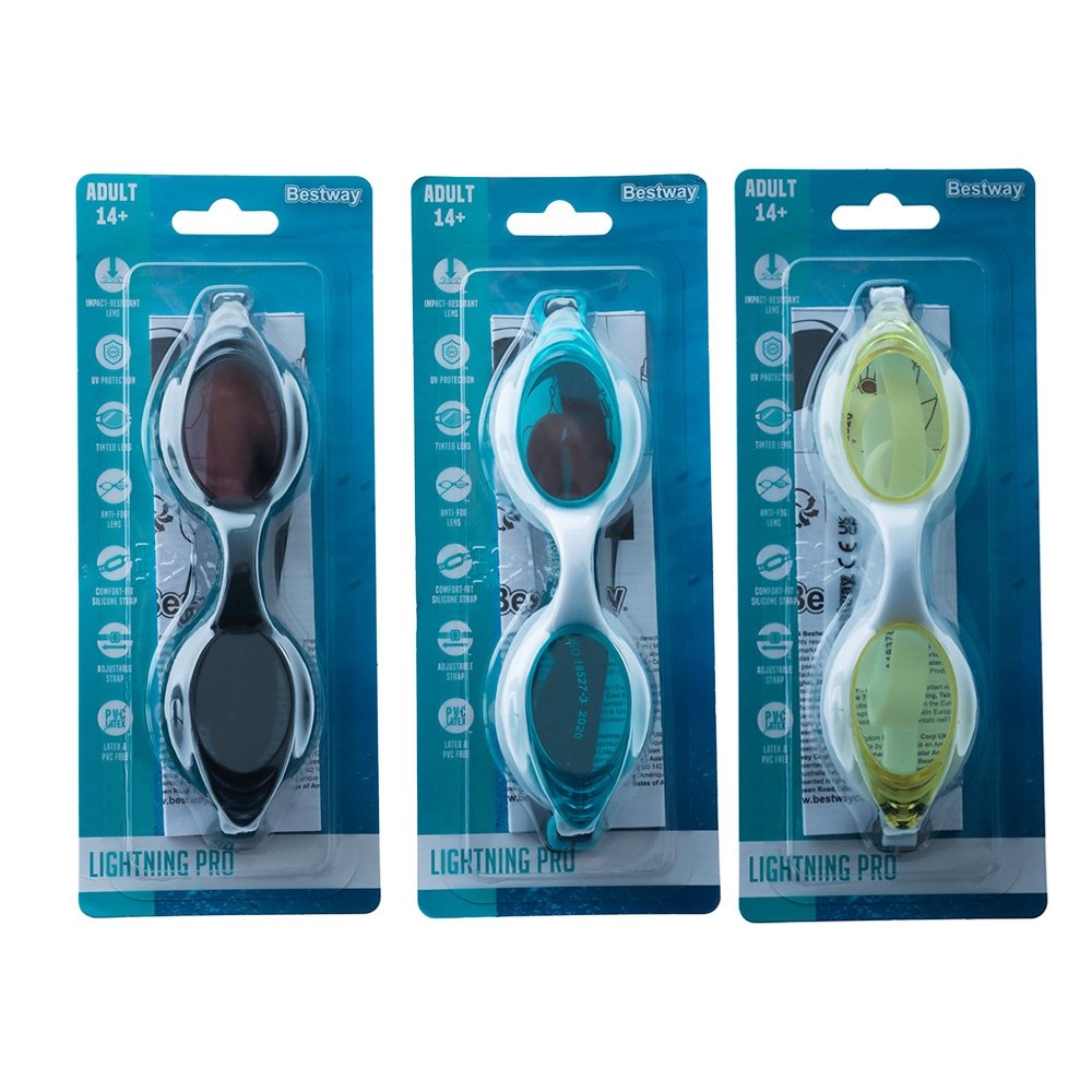 Bestway Lightning Pro Youth Swimming Goggles