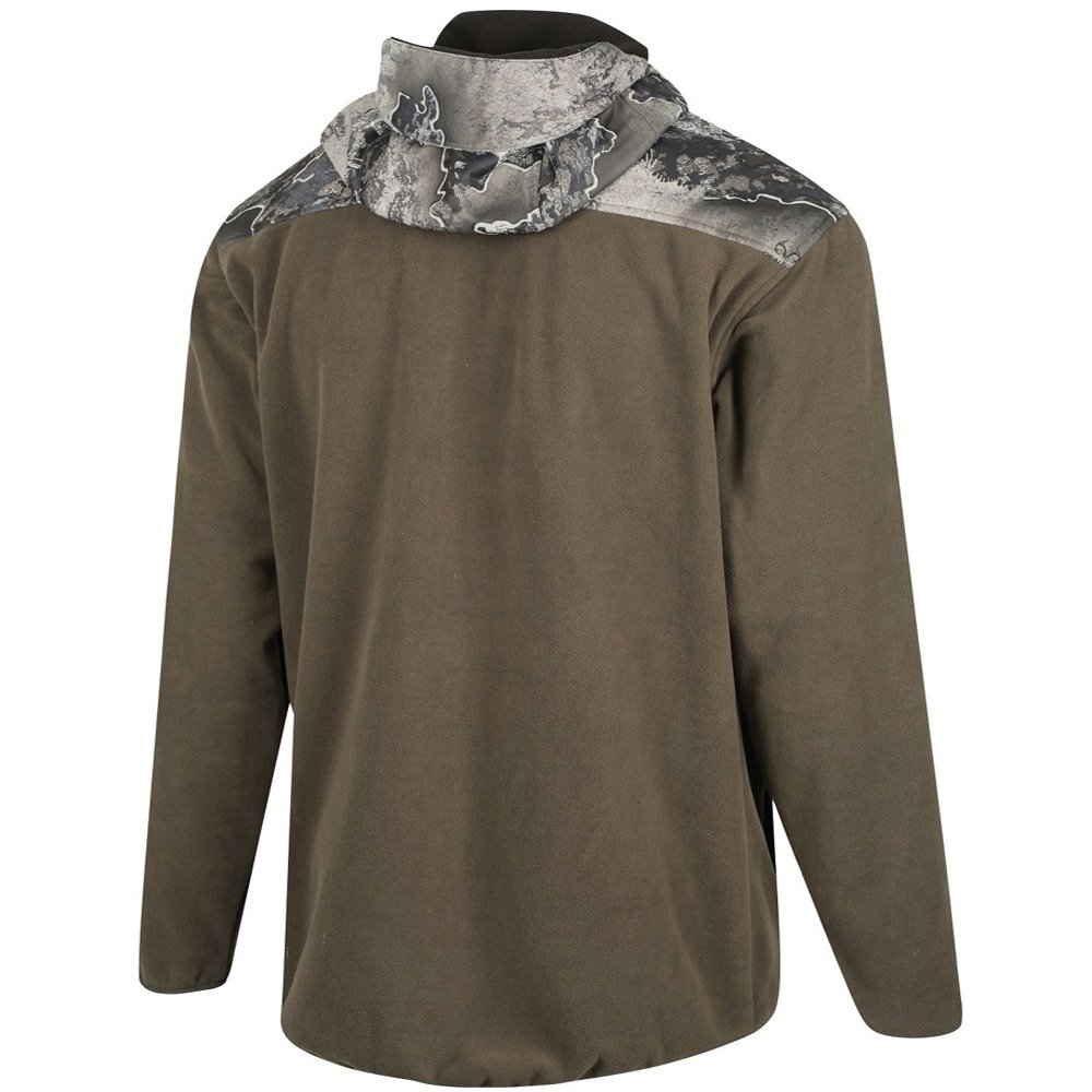 Ridgeline Ascent Half Zip Softshell Fleece Mens Hoodie