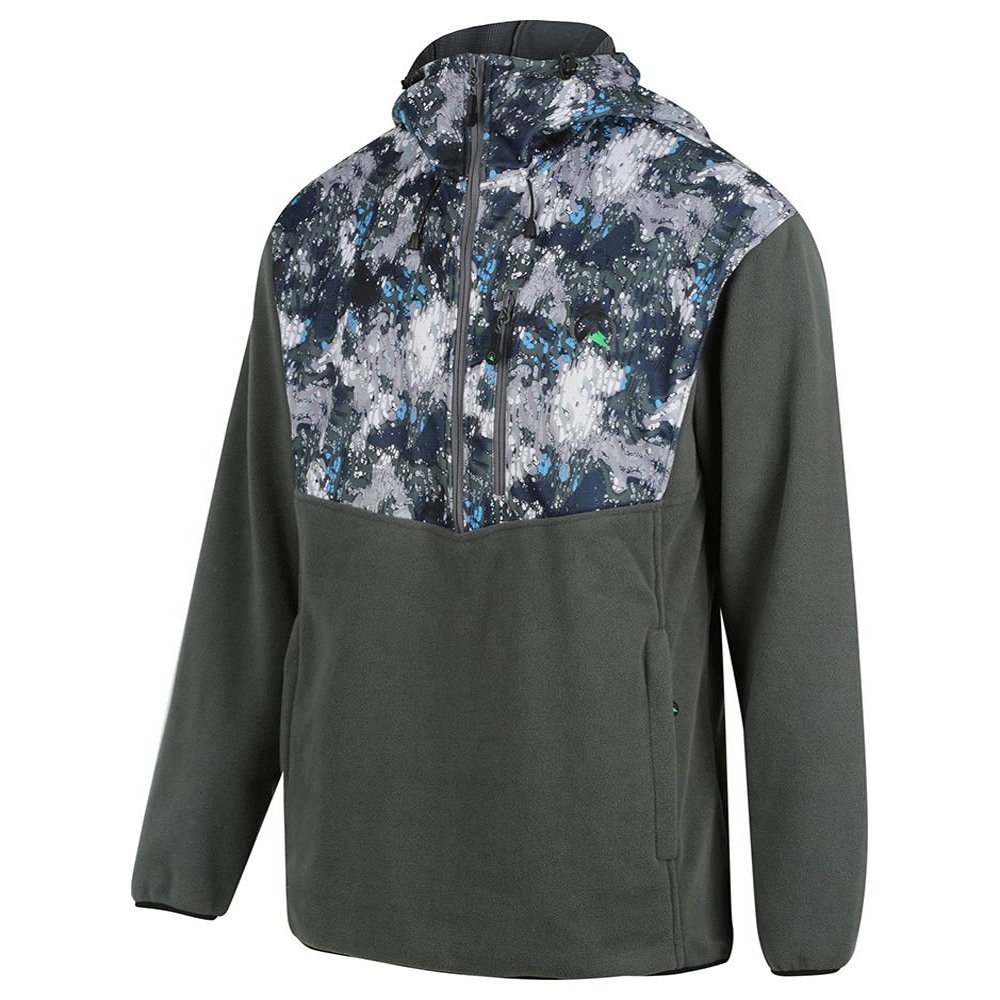 Ridgeline Ascent Half Zip Softshell Fleece Mens Hoodie