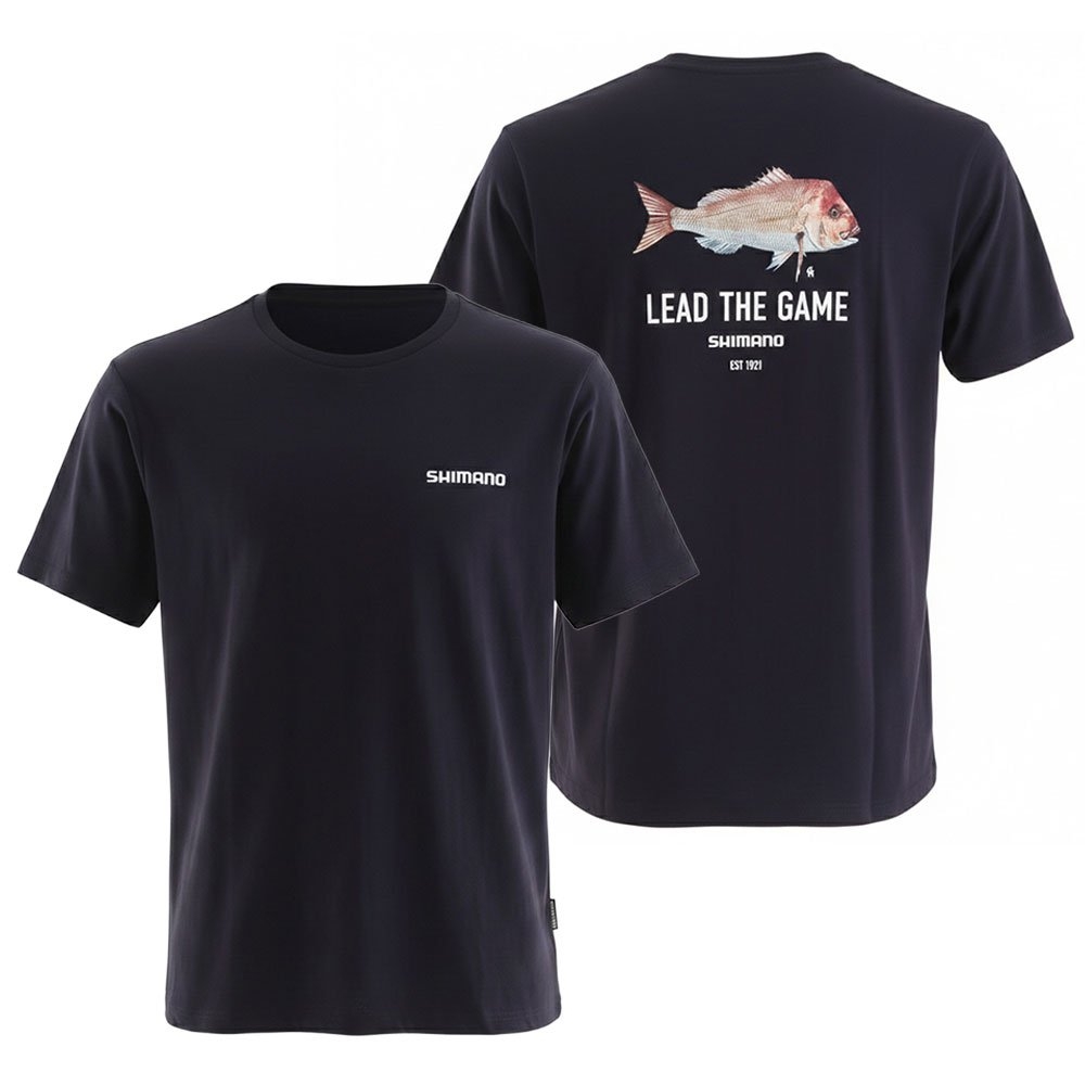 Shimano Lead The Game Mens T-Shirt Snapper