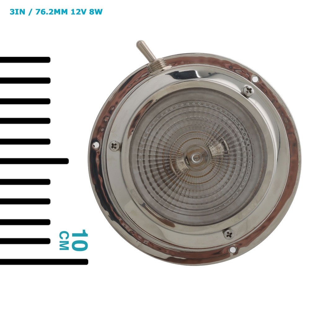 304 Stainless Steel Dome Light