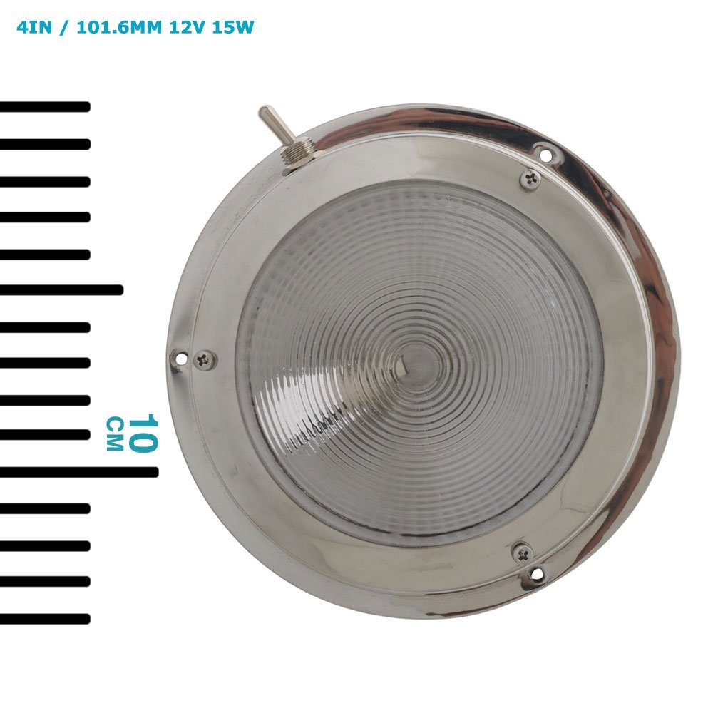304 Stainless Steel Dome Light