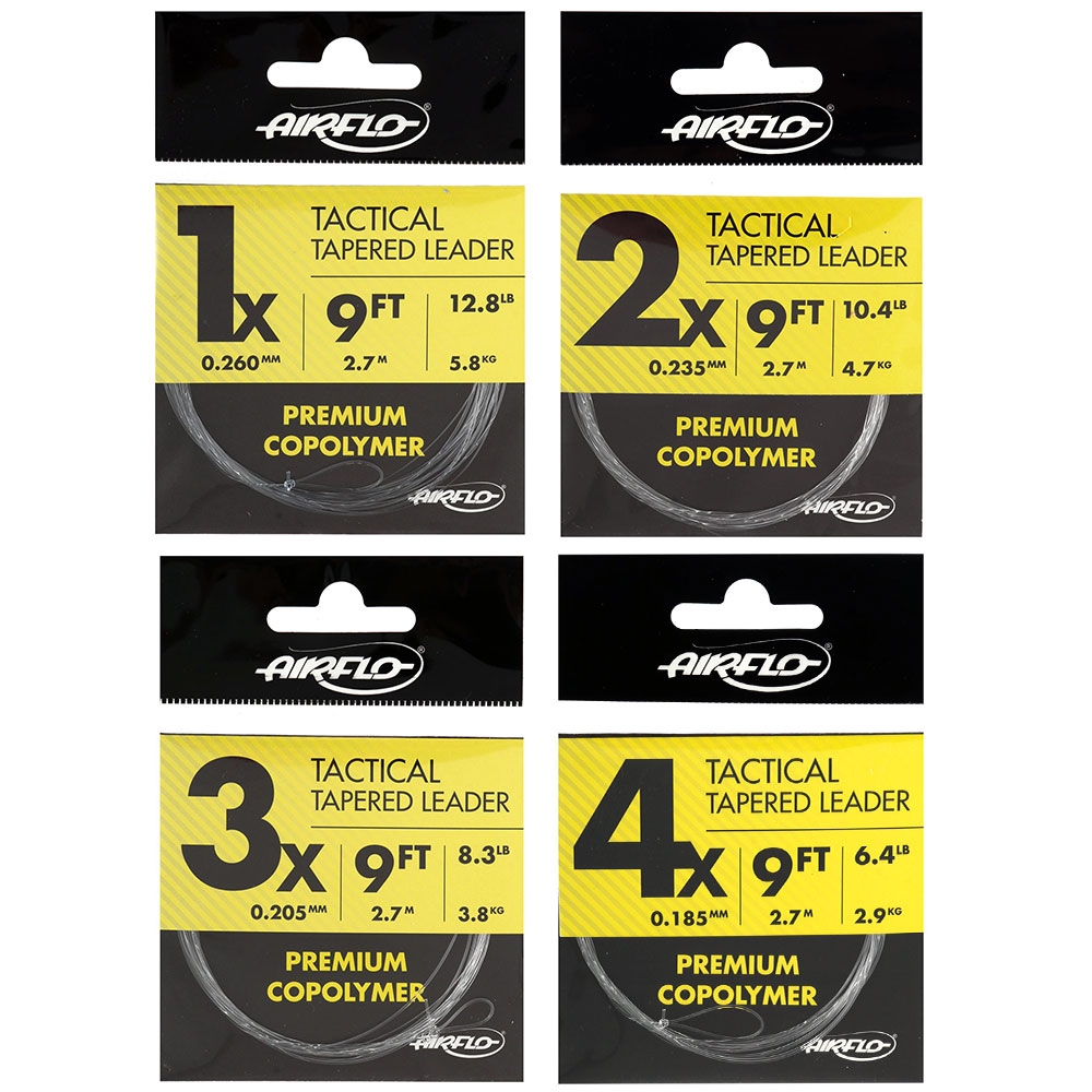 Airflo Tactical Tapered Leader 9