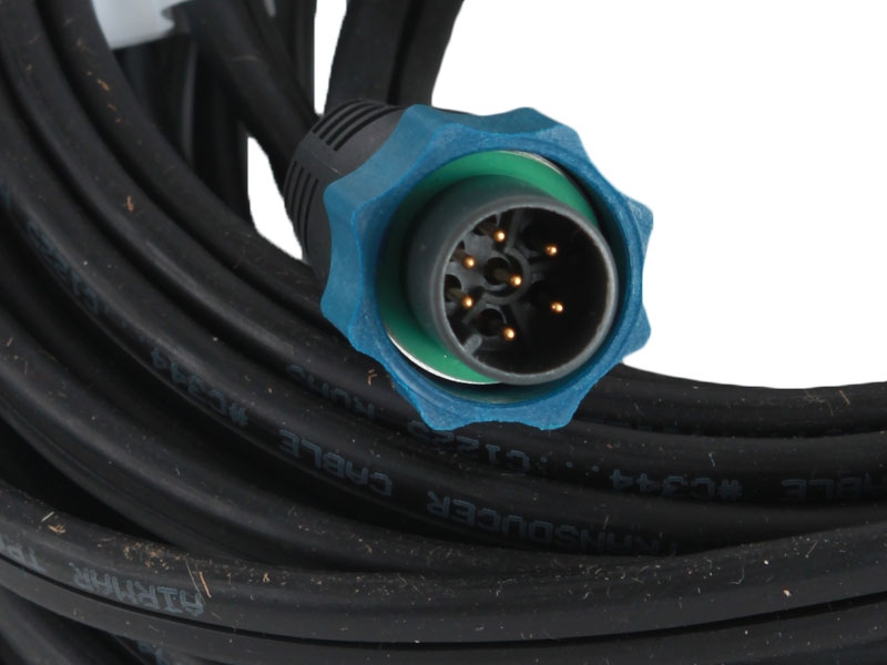 Airmar B744V-BL Bronze Thru-Hull Transducer for Lowrance 7-Pin Blue Plug 50/200kHz