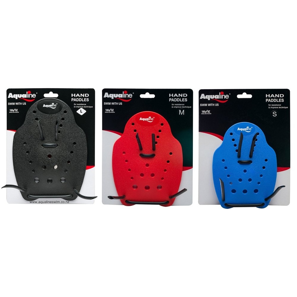Aqualine Contoured Swimming Hand Paddles