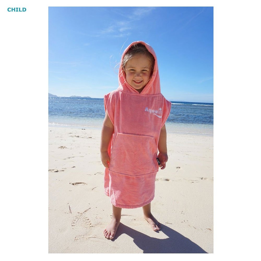 Aqualine Kids Hooded Poncho/Towel