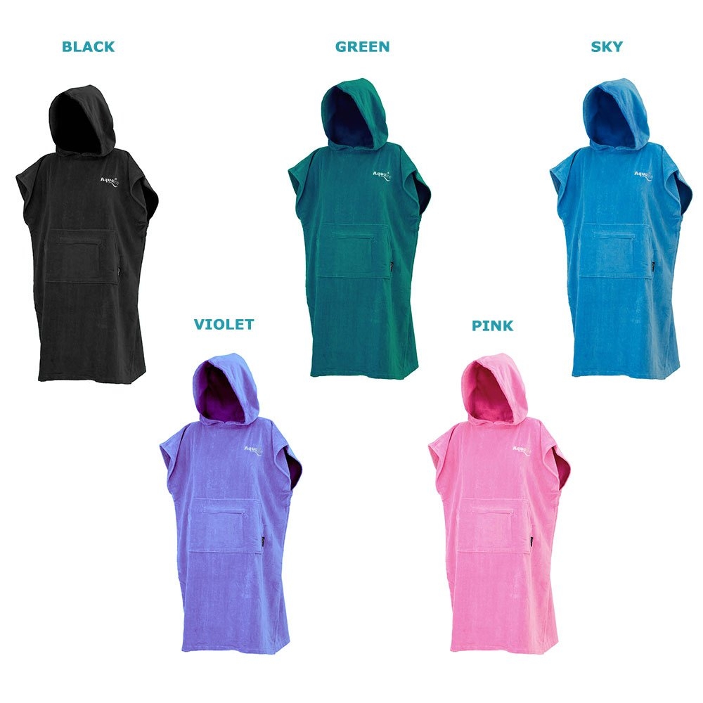 Aqualine Adult Hooded Poncho/Towel