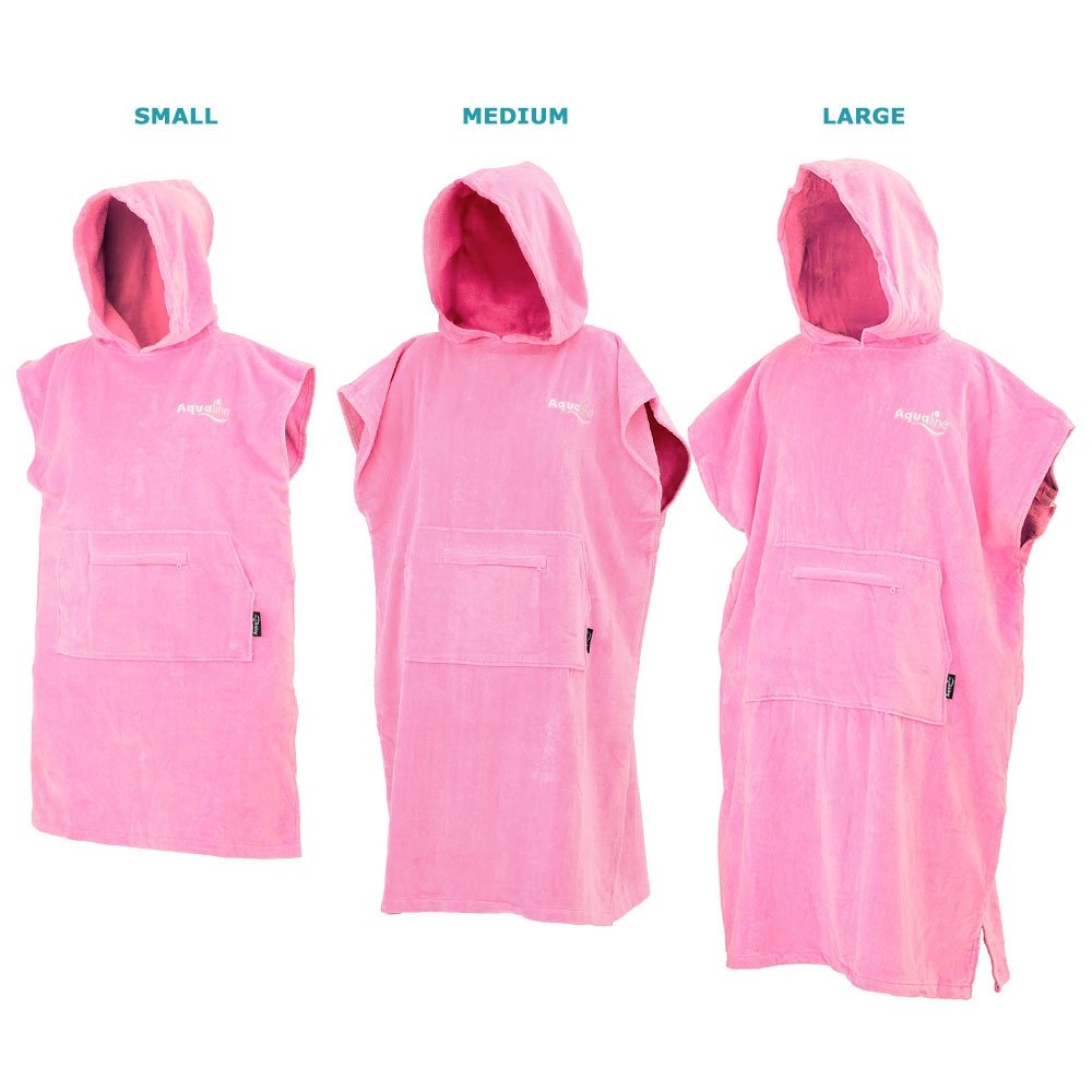 Aqualine Adult Hooded Poncho/Towel