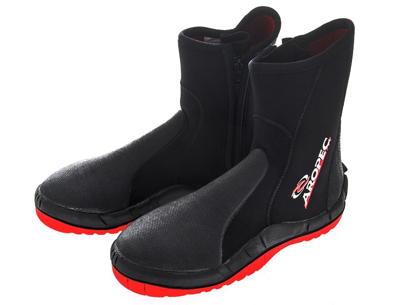 Aropec Aircraft Carrier Neoprene Zipper Dive Boots 5mm US7