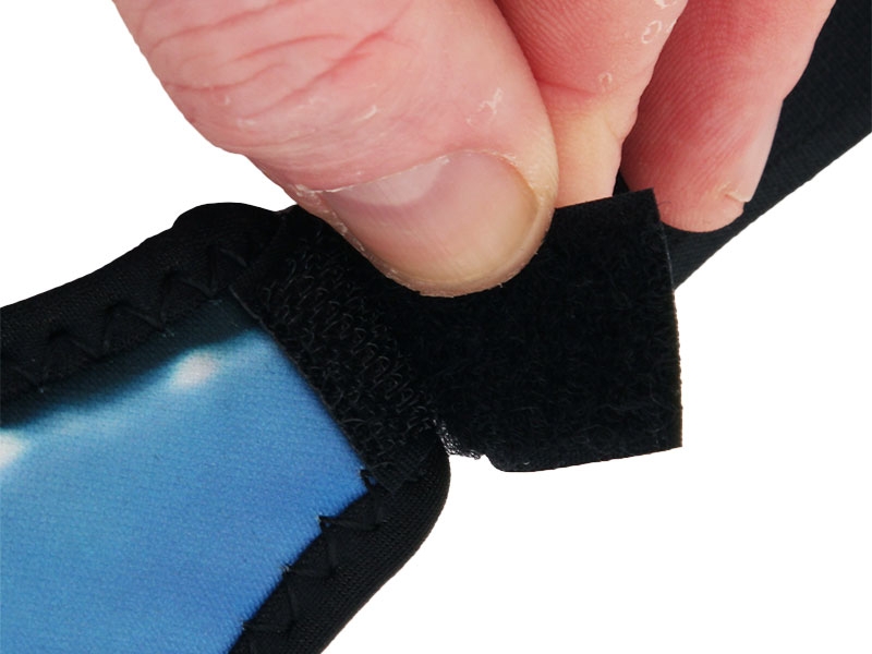 Aropec Neoprene Dive Mask Strap Blue