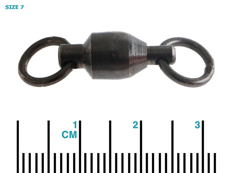 Mustad Ball Bearing Swivel with Welded Ring