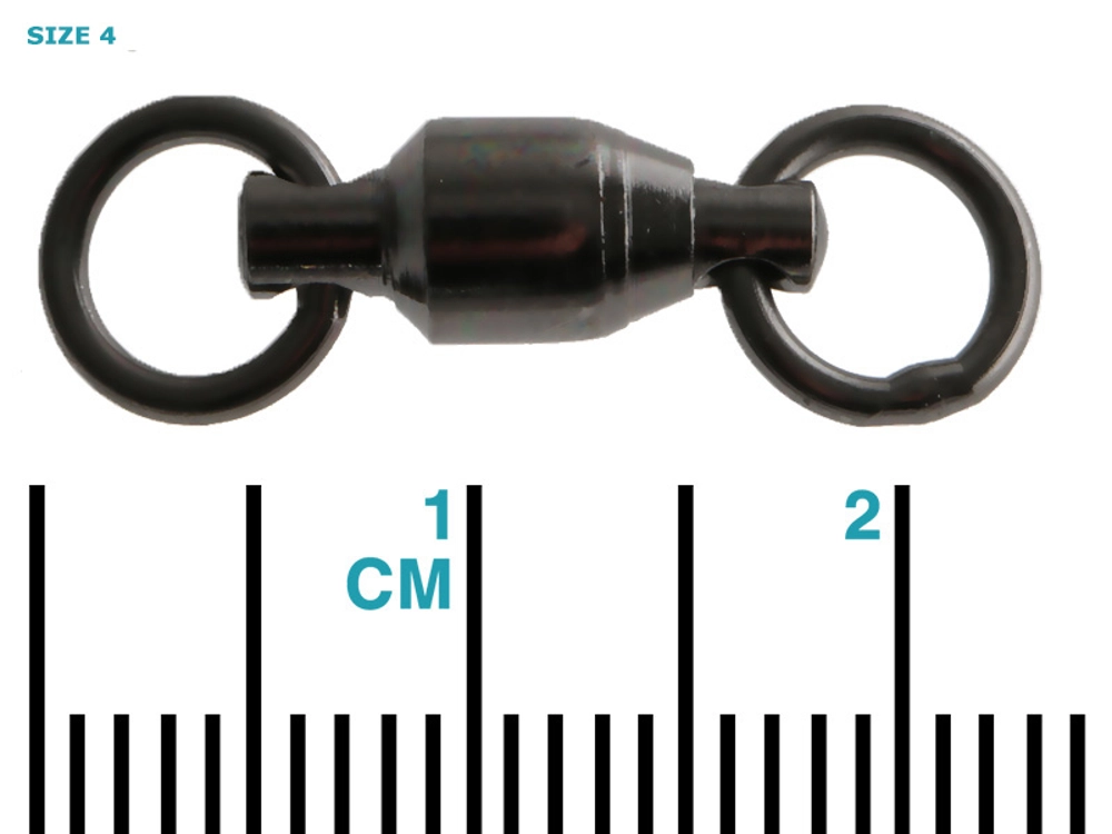 Mustad Ball Bearing Swivel with Welded Ring Mustad Ball Bearing Swivel with Welded Ring