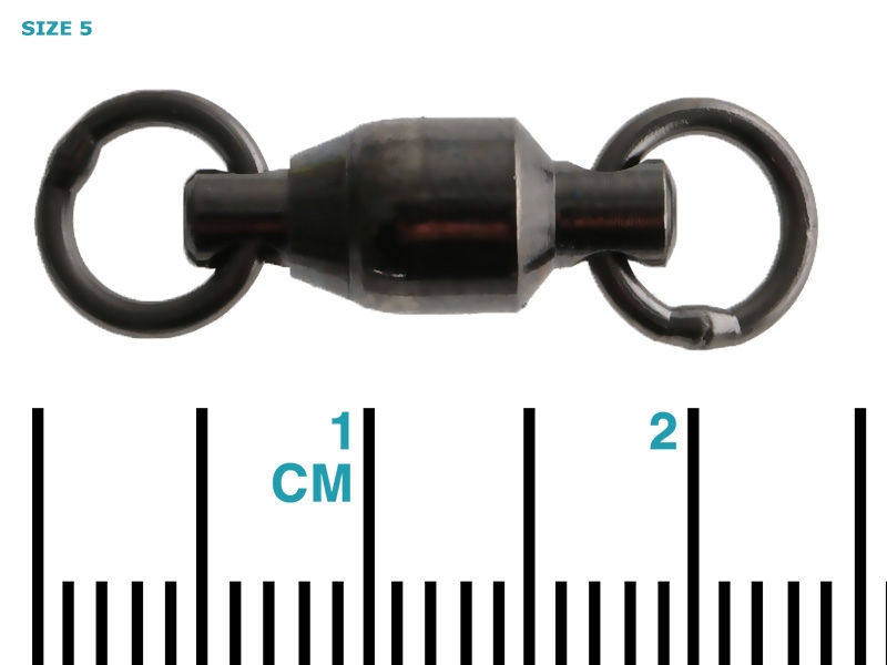 Mustad Ball Bearing Swivel with Welded Ring