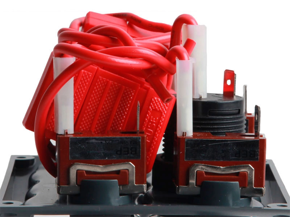 BEP 900-5WPS 5-Way Switch Panel with Waterproof Socket BEP 900-5WPS 5-Way Switch Panel with Waterproof Socket