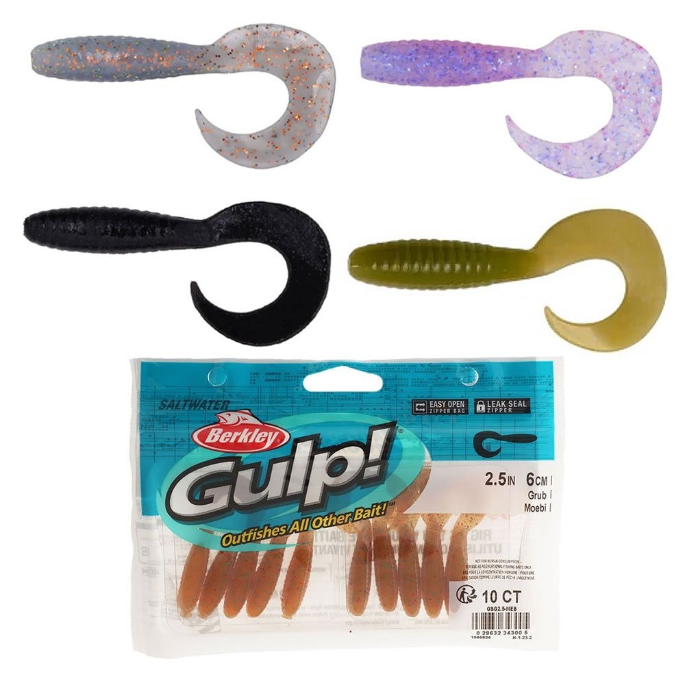 Berkley Gulp Grub Saltwater Soft Bait 2.5in / 6cm
