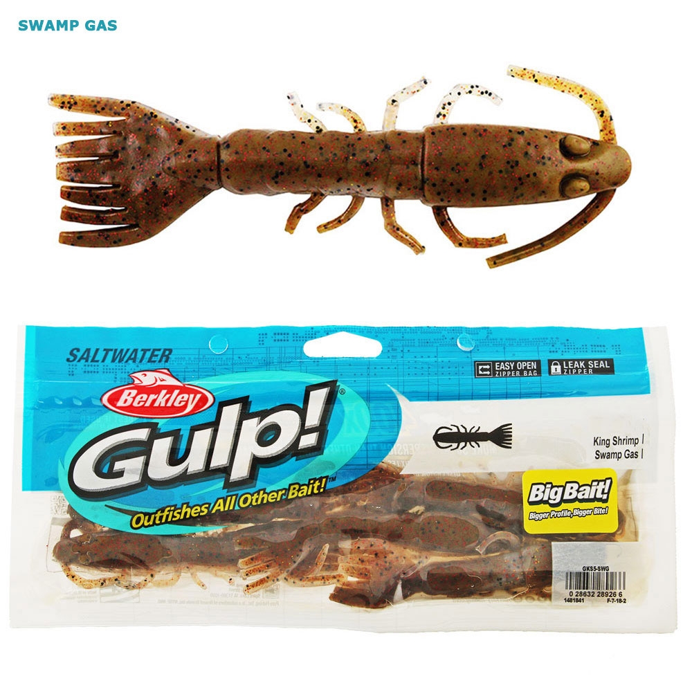 Berkley Gulp Giant King Shrimp Soft Bait 18cm