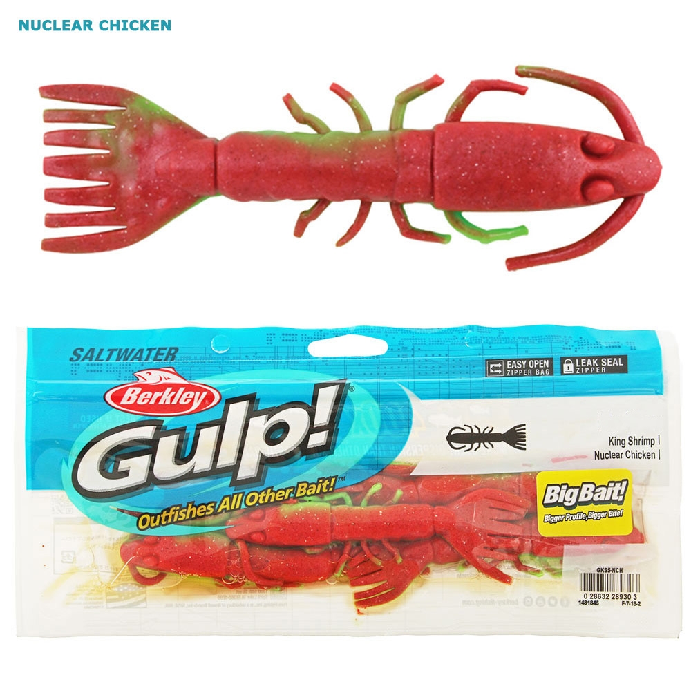 Berkley Gulp Giant King Shrimp Soft Bait 18cm