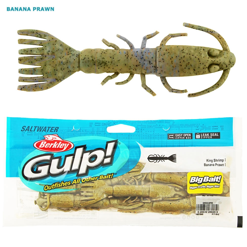 Berkley Gulp Giant King Shrimp Soft Bait 18cm