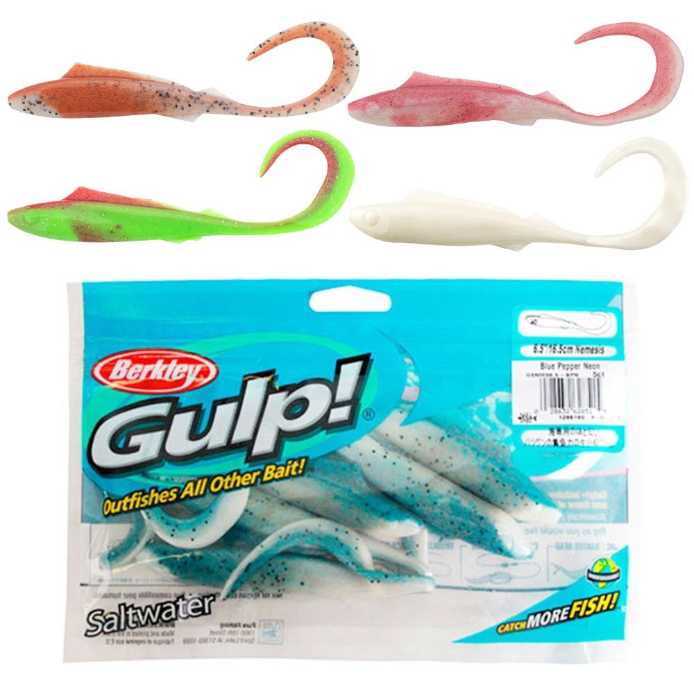 Berkley Gulp Nemesis Soft Bait 12.5cm Qty 5