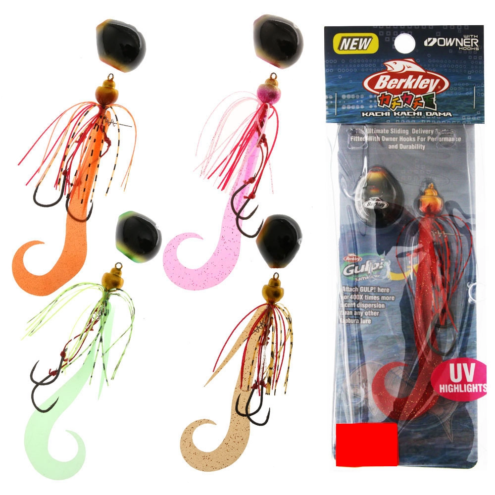 Berkley Kachi Kachi Dama Slider Jig Curly 120+15g Berkley Kachi Kachi Dama Slider Jig Curly 120+15g