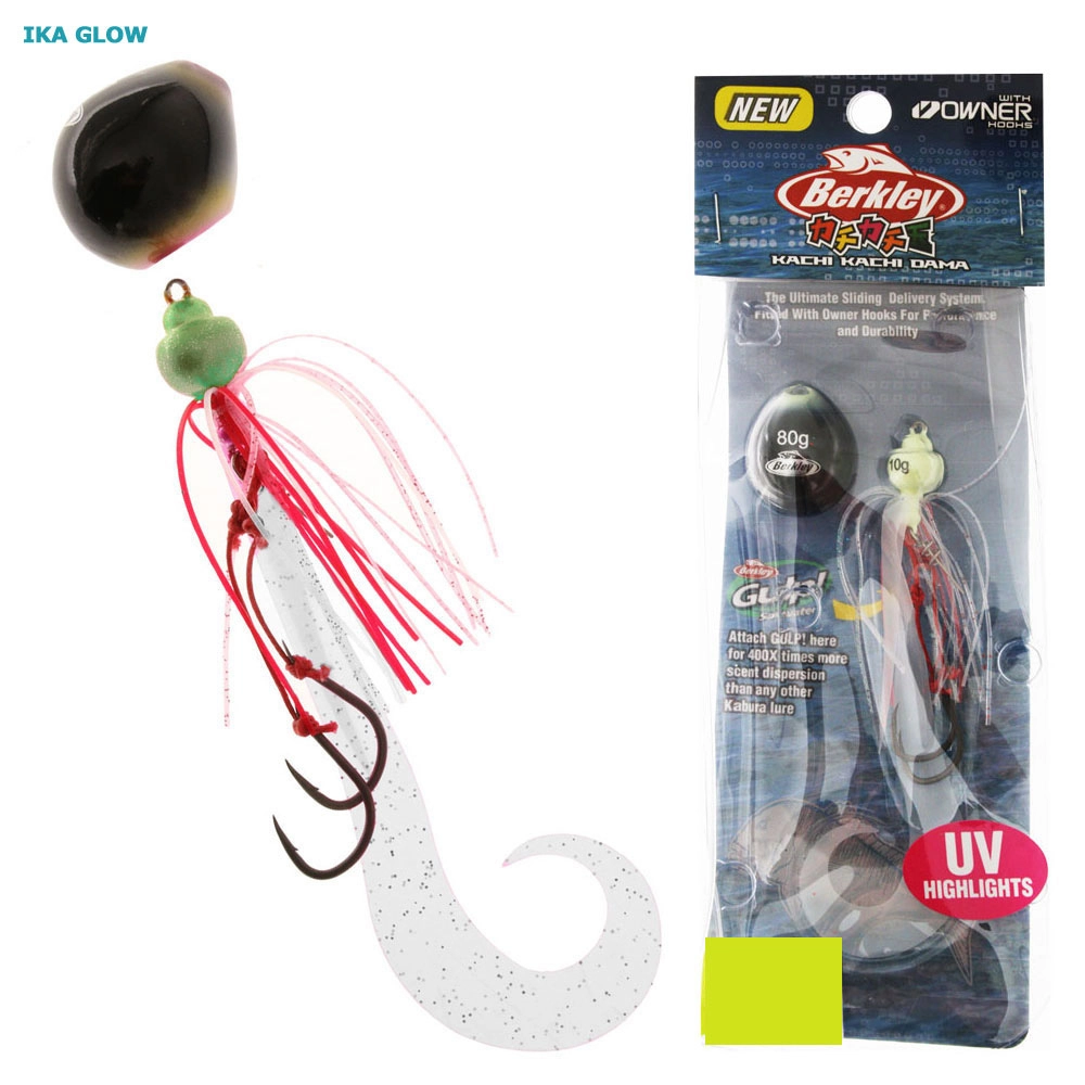Berkley Kachi Kachi Dama Slider Jig Curly 140+15g Berkley Kachi Kachi Dama Slider Jig Curly 140+15g