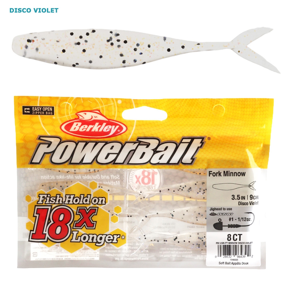 Berkley Powerbait Forktail Minnow Soft Bait 9cm