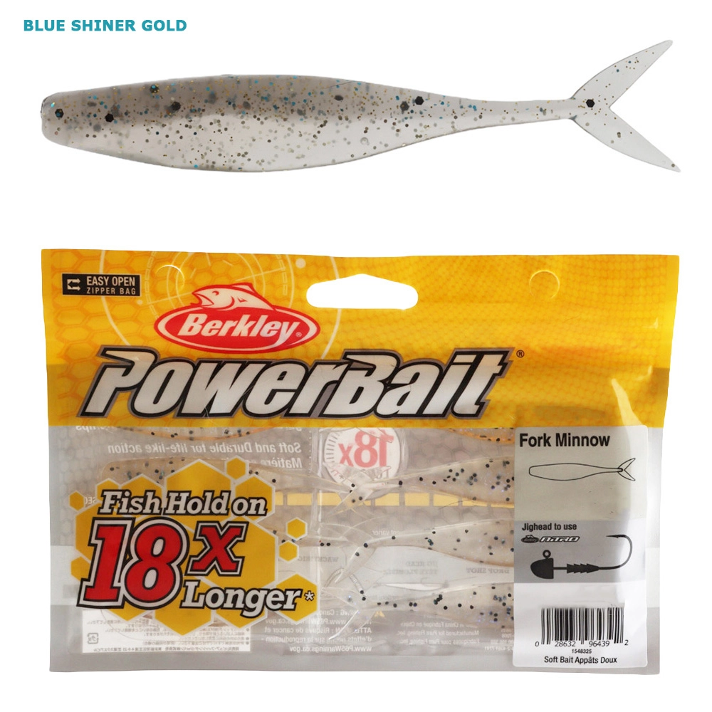 Berkley Powerbait Forktail Minnow Soft Bait 9cm Berkley Powerbait Forktail Minnow Soft Bait 9cm