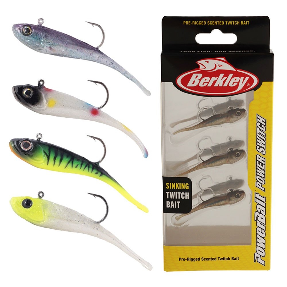 Berkley PowerBait Power Switch Soft Bait 2.5in / 6cm Qty 3