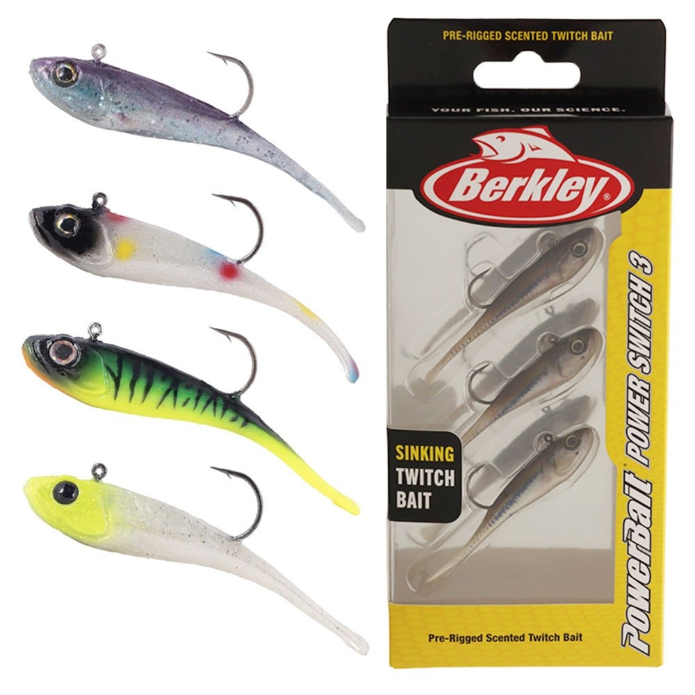 Berkley PowerBait Power Switch Soft Bait 3in / 7.5cm Qty 3