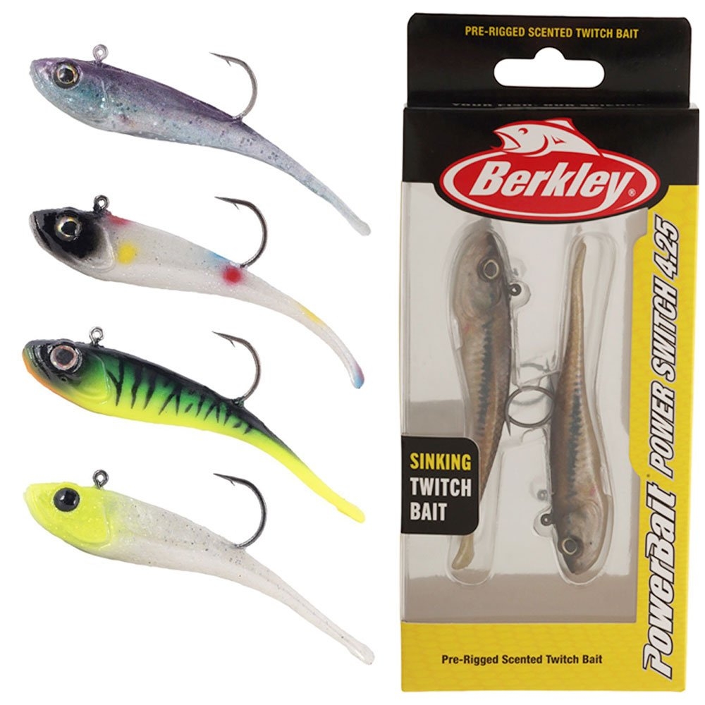 Berkley PowerBait Power Switch Soft Bait 4.25in / 10.5cm Qty 2