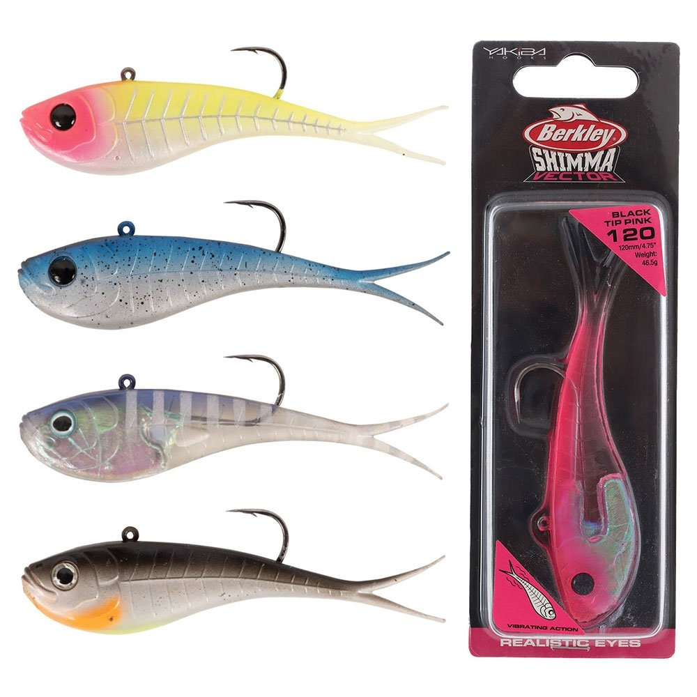 Berkley Shimma Vector Vibe Soft Bait Lure 120mm 46.5g