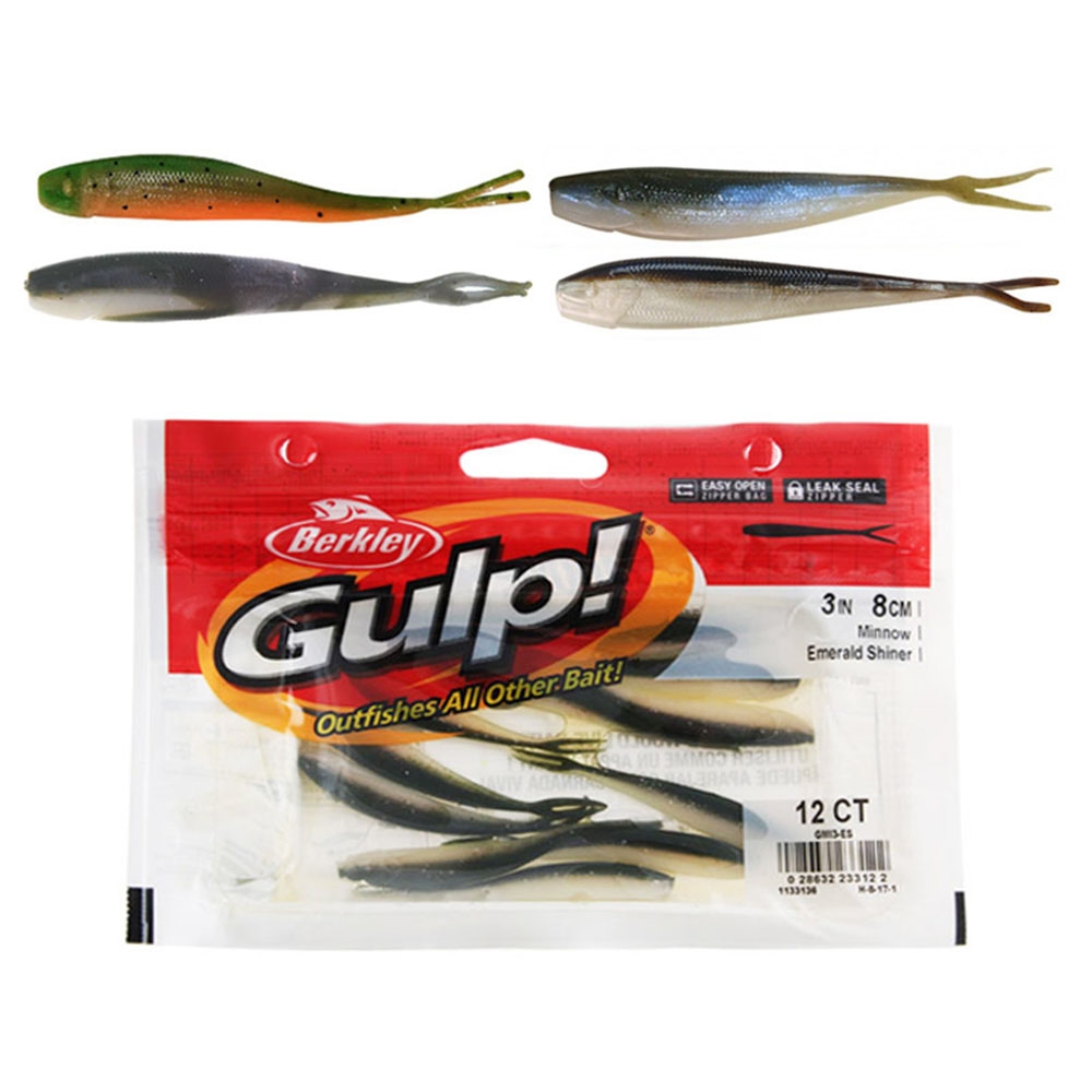 Berkley Gulp Minnow Micro Soft Bait 8cm