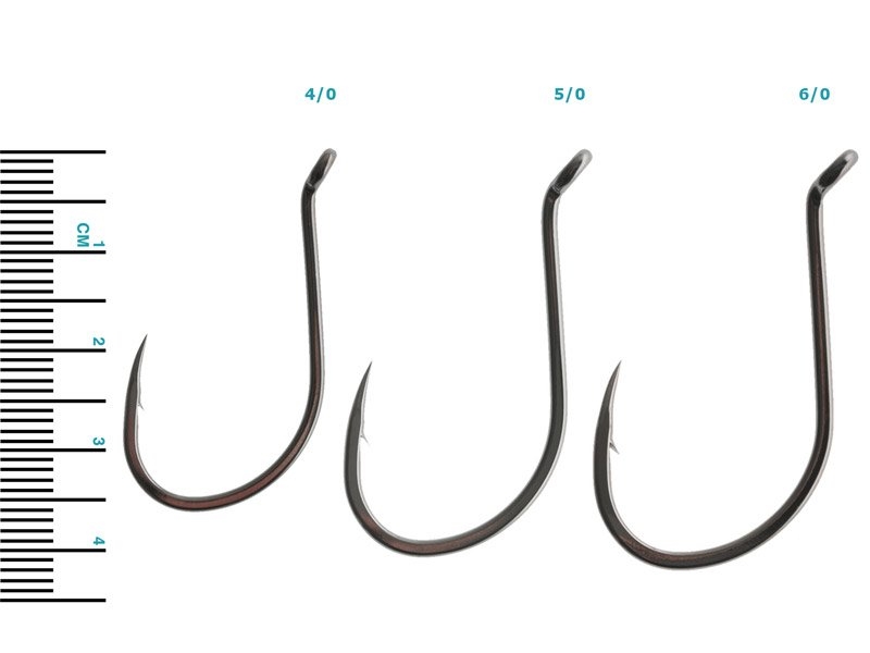 BKK Octopus Beak Hooks Black Nickel Bulk Pack Qty 25
