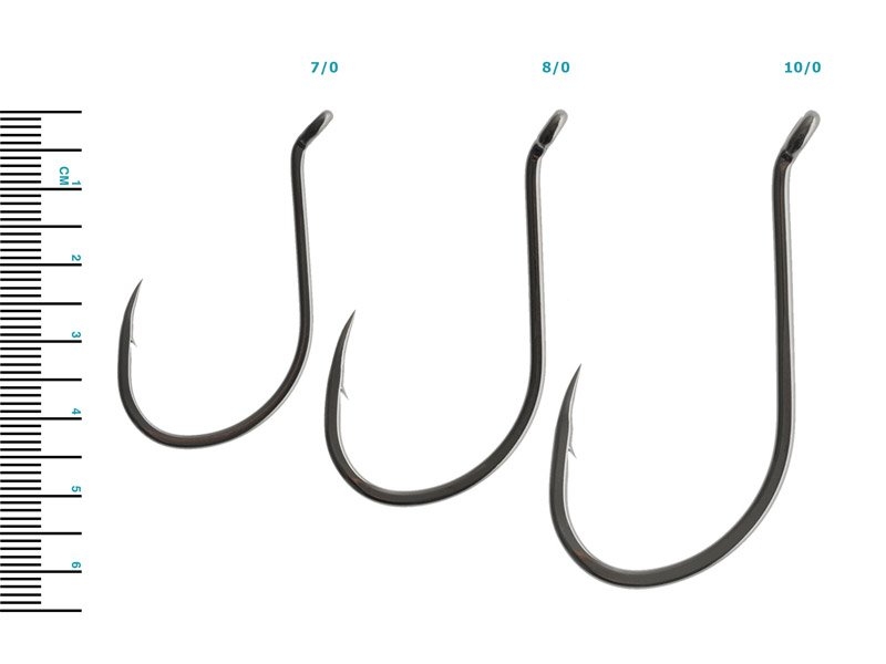 BKK Octopus Beak Hooks Black Nickel Bulk Pack Qty 25